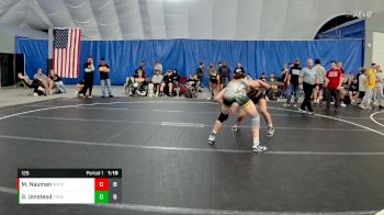 126 lbs Round 3 (8 Team) - Maddux Nauman, Warrior RTC vs Gabe Umstead, FORGE