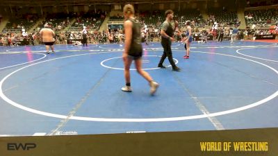 112 lbs Consi Of 8 #1 - Lennah Monts, South Central Punisher Wrestling Club vs Presley Garrels, Shelton Wrestling Academy