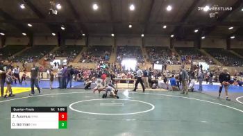 95 lbs Quarterfinal - Zaedin Ausmus, Grindhouse Wrestling vs Drew Gorman, Teknique Wrestling