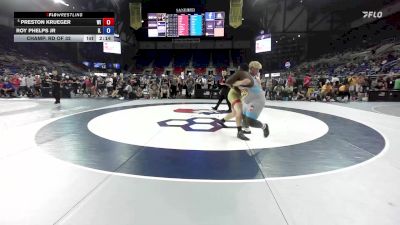 285 lbs Champ. Rd Of 32 - Preston Krueger, WI vs Roy Phelps Jr, IL