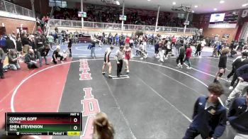 152 lbs Champ. Round 2 - Shea Stevenson, Royal vs Connor Goff, Colville