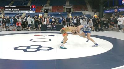 94 lbs Cons. Rd Of 16 - Seth Sobaje, California vs Carter Noonan, Illinois