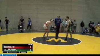 126 lbs Cons. Round 3 - James Miller, Wantagh Wrestling vs Declan Young, Mat Creatures Wrestling