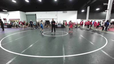 110 lbs Barry Ritter Jr., Oklahoma Blue vs Michael Newton, Rhode Island Blue