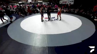 150 lbs Mika Ontiveros, SJWA - San Joaquin Wrestling Association vs Carter Delacerna, SAWA - Sacramento Area Wrestling Association