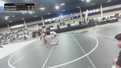 116 lbs Semifinal - Emilio Ochoa, Mat Monster Intensive vs Ethan Gentry, NXT Level Wr Ac