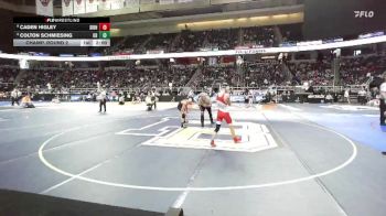 II-108 lbs Champ. Round 2 - Colton Schmiesing, Oyster Bay vs Caden Higley, Sidney