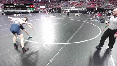 D1-144 lbs Cons. Round 1 - Joel Karls, Monona Grove/McFarland vs Hudson Jablonski, Reedsburg Area