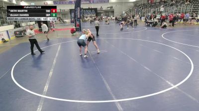 Junior Boys - 190 lbs Quarters - Elijah Hawes, Empire vs Seth Martin, Team Idaho Wrestling Club