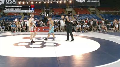 144 lbs Cons. Rd Of 16 - Clinton VerHeecke, Illinois vs Garrison Sartain, Oklahoma