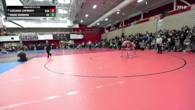 192 lbs Champ. Round 2 - Luciano LoPresti, Albany vs Rand Gordon, John F Kennedy