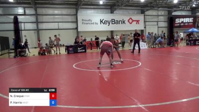 70 kg Consi Of 128 #2 - Noah Creque, Stars Wrestling Club vs Peyton Harris, Western Colorado Wrestling Club