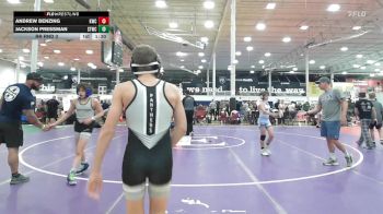 100 lbs Rr Rnd 3 - Andrew Benzing, Kraken Black - MS vs Jackson Pressman, Shore Thing WC - MS