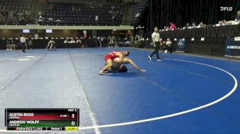197 lbs Cons. Round 2 - Austin Roos, Central vs Andrew Wolff, Simpson