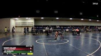 113 lbs Round 3 - Wyatt Collins, Northwest Guilford vs Jay English, Hickory Ridge
