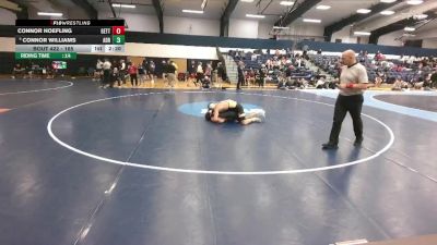 165 lbs Cons. Round 4 - Connor Hoefling, Gettysburg vs Connor Williams, Adrian
