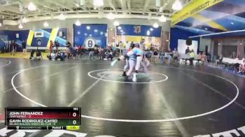 182 lbs Round 7 (8 Team) - John Fernandez, Team Kombat vs Gavin Rodriguez-Cayro, Deland Bulldog Wrestling Club