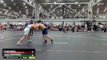 215 lbs Round 7 (8 Team) - Tyler Prince, Steller Trained Crimson Dawn vs Mateo Vinciguerra, Seagull Blue