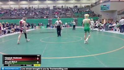 120 lbs Quarters & 1st Wb (16 Team) - Teague Trzeciak, Hillgrove vs Rylan Ibold, Buford HS