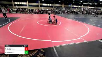 138 lbs Round Of 64 - Tanner Gerber, Crass Trained vs Sebastian Rogers, Red Mountain WC