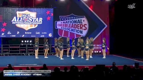 Aspire Cheer Academy - Athena [2026 L4 Senior Coed - D2 - Small Day 2] 2026 NCA All-Star National Championship