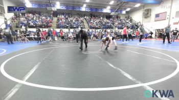 75 lbs Semifinal - Chase Cook, Tahlequah Wrestling Club vs Hunter Wallace, Raw Wrestling Club