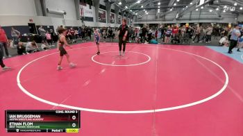 80 lbs Cons. Round 3 - Ian Bruggeman, Austin Wrestling Academy vs Ethan Flom, Best Trained Wrestling