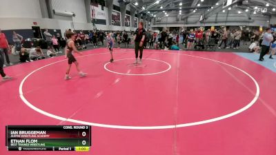 80 lbs Cons. Round 3 - Ian Bruggeman, Austin Wrestling Academy vs Ethan Flom, Best Trained Wrestling