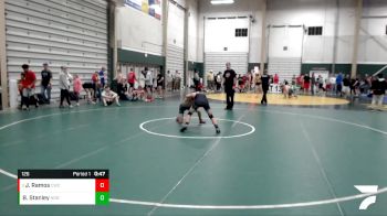 126 lbs Cons. Round 3 - Jaime Ramos, Crete Wrestling Club vs Ben Stanley, Norris