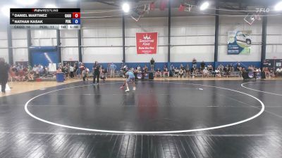 100 lbs Daniel Martinez, California Gold vs Nathan Kasak, Pennsylvania Blue