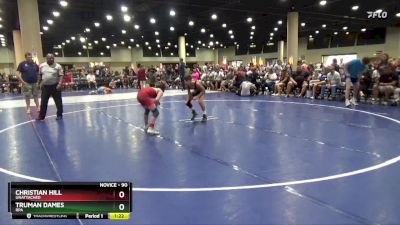 90 lbs Cons. Semi - Truman Dames, RPA vs Christian Hill, Unattached