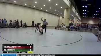 132 lbs Round 5 (10 Team) - Michael Cappellano, Constant Pressure vs Jacob Genao, Alpha Wrestling