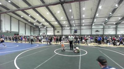 62 lbs Quarterfinal - Paxton Zionskowski, UP Outlaws vs Finley Deming, Askeo International Mat Club
