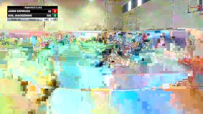 140 lbs Round 2 (6 Team) - Aiden Espinoza, Florence High School vs Kail Jagodzinski, Fountain Hills High School