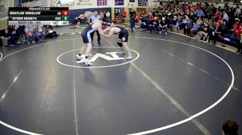 285 lbs Cons. Round 2 - Braylon Winslow, Indiana Area Hs vs Ryder Nemeth, Washington Hs