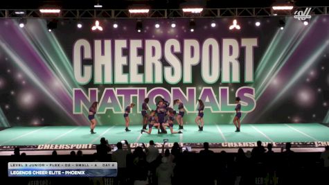 Legends Cheer Elite - Phoenix [2026 L3 Junior - Flex - D2 - Small - A Day 2] 2026 CHEERSPORT National All Star Cheerleading Championship