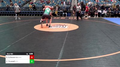 285 lbs Round Of 32 - Sebastian Echeverria, Southern Oregon vs Chase Trussell, Utah Valley