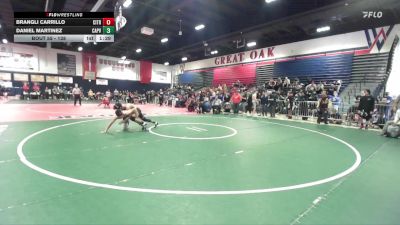 138 lbs Champ. Round 1 - Brangli Carrillo, Citrus Hill vs Daniel Martinez, Capistrano Valley