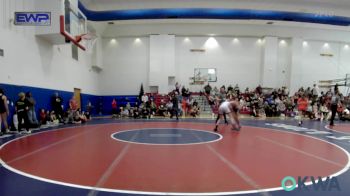 115 lbs Quarterfinal - Aislyn Buckner, El Reno Wrestling Club vs Emma Watson, Newcastle Youth Wrestling