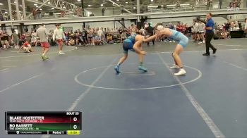 144 lbs Round 7 (8 Team) - Blake Hostetter, Team Shutt Dethrone vs Bo Bassett, The Compound RTC