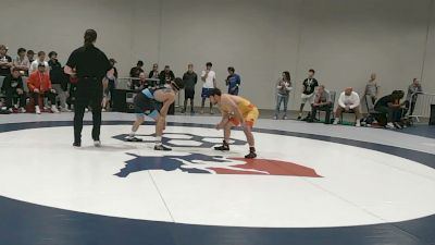 61 kg Cons. Sub-quarters - Stockton Allen, Mustang Wrestling Club vs Luke Rioux, Warrior Regional Training Center