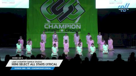 Lake Country Dance Studio - Mini Select All Stars Lyrical [2025 Mini - Prep - Contemporary/Lyrical Day 2] 2025 CSG Dance Grand Nationals