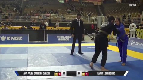 Karyn L Borscheid vs Ana Paula Carneiro Carelli 2025 Pan Jiu Jitsu IBJJF Championship