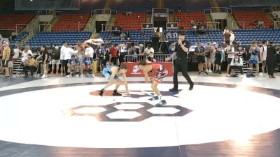 88 lbs Cons. Rd Of 16 - Keian Linnell, Utah vs Nolan Berasi, Ohio