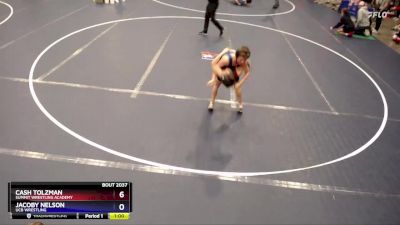 84 lbs Round 2 - Cash Tolzman, Summit Wrestling Academy vs Jacoby Nelson, UCB Wrestling