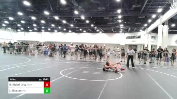 81 lbs 3rd Place - Roan Rickel Cruz, Team Aggression vs Lucas Slocum, No Team