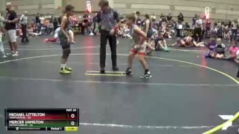 92 lbs Round 3 (6 Team) - Michael Littelton, Team Gotcha vs Mercer Hamilton, Untouchables