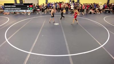 120 lbs Champ. Round 1 - Saitaro Kong, MN vs Landon Gottschalk, IA