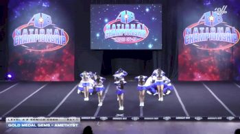 Gold Medal Gems - Amethyst [2025 L4.2 Senior Coed Day 1] 2025 America's Best Grand Nationals