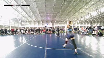 120 lbs Cons. Round 1 - Liv Ahn, Timpanogos Wrestling vs Addison Call, Bear River Wrestling Club